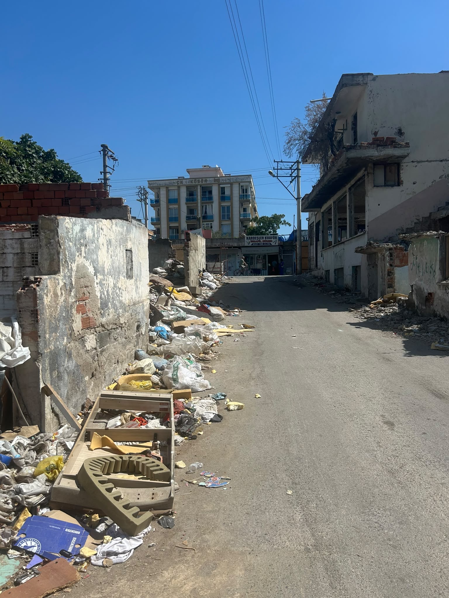 Mahallede sağlık sorunları fareler vs kol geziyor İzmir’in göbeği burası