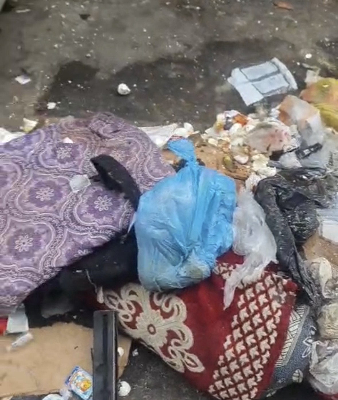 Konak Altınordu Mahallesi Orhan Beşikçi Sokağı'nda ciddi bir çöp sorunu ile karşı